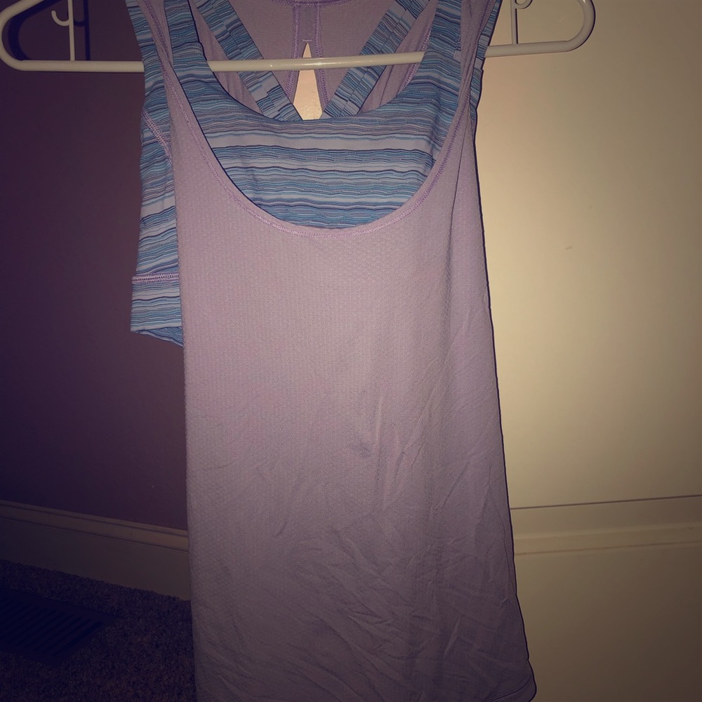 Lululemon tank built in sports bra